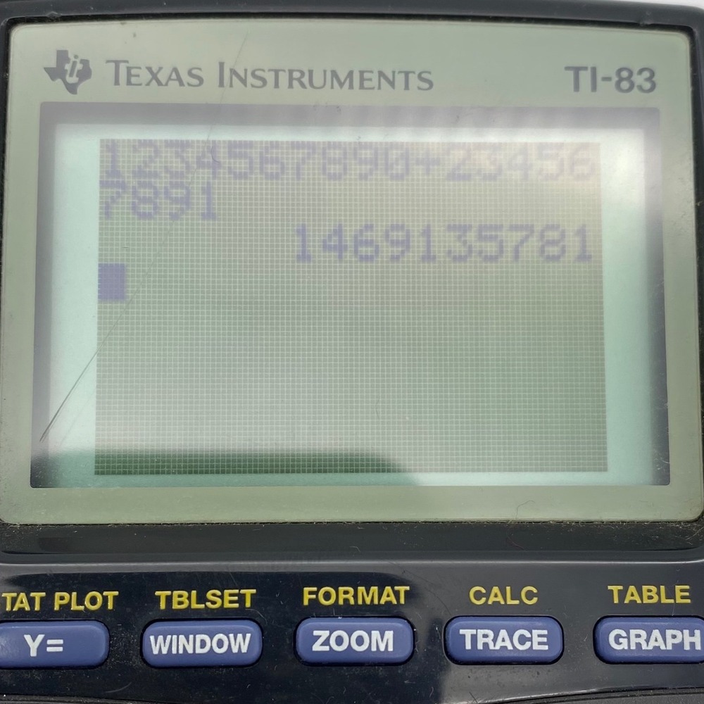 Texas Instruments TI-83 Graphing Calculator Student Math Science SAT ACT (Read) - Picture 6 of 6
